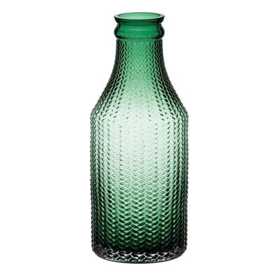 DÉCORATION VASE VERRE VERT CT602887