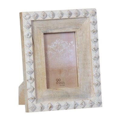 FOTOHALTER 10X15 ROSA WEISS HOLZ CT606345