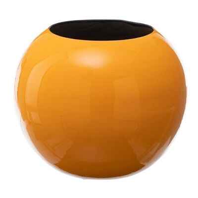 VASE CÉRAMIQUE JAUNE CT604448