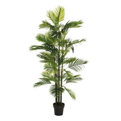 GREEN ARECA PALM TREE PLANT "PVC" CT107406