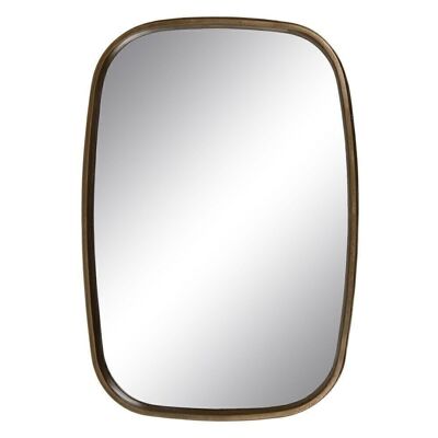 WALL MIRROR OLD GOLD ALUMINUM CT607541