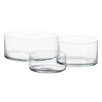 TABLE CENTRALE DÉCORATIVE TRANSPARENTE CT606054 2