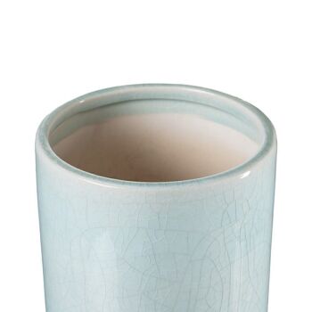 DÉCORATION VASE CÉRAMIQUE TURQUOISE CT604901 2