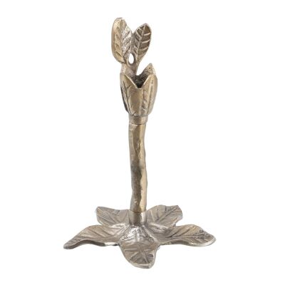 CANDLE HOLDER GOLD ALUMINUM DECORATION CT605343