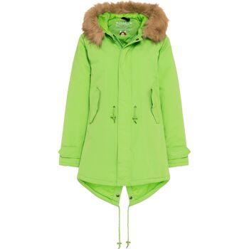 Manteau d'hiver SORONA pour femme et homme - vert clair