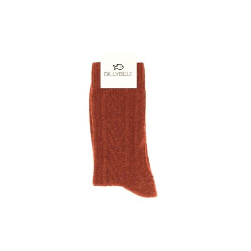 Chaussettes en laine - Terre battue