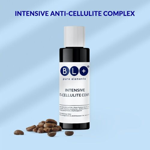 INTENSIVE ANTI-CELLULITE COMPLEX - 100% Botanical für feste und glatte Haut, 1x 100 ml