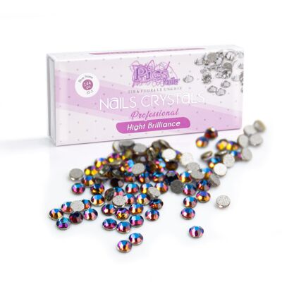 Purpurina para Uñas Llama Azul 144 Piezas SS-5 1,7 mm