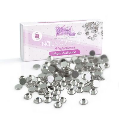 Crystal Nail Glitter 144 Pièces SS-16 3,8 mm