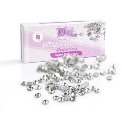 Crystal Nail Glitter 144 Pièces SS-5 1,7 mm