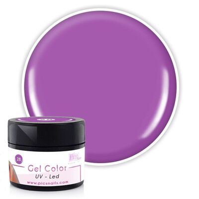 Gel Color uv/led Light Lavender 28 - 5 ml