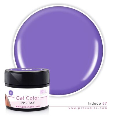 Gel Color uv/led Indigo Lacquered 37 - 5 ml