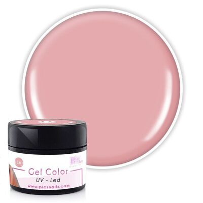 Gel Color uv/led Light Pink 16 - 5 ml