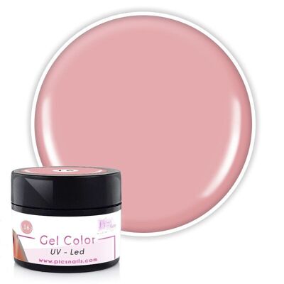 Gel Color uv/led Rosa Claro 16 - 5 ml