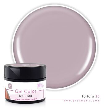 Gel Couleur uv/led Taupe 15 - 5 ml