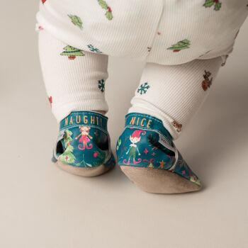 Chaussures Enfant/Bébé en cuir - Naughty ou Nice 2