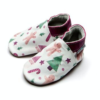 Chaussures Enfant/Bébé en cuir - Pain d'épice 2