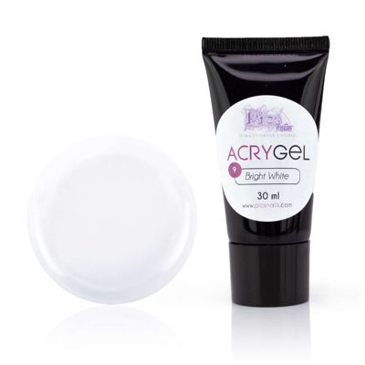 Acrygel - Gel Acrylique Blanc Brillant 9 30ml