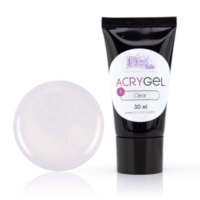 Acrygel - Gel Acrílico Transparente 1 30g