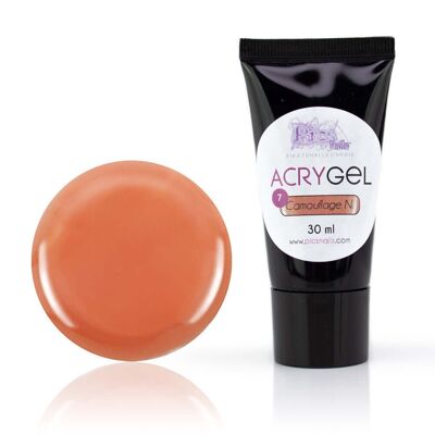 Acrygel - Camouflage Natural Beige Acrylic Gel Cover 7 30g