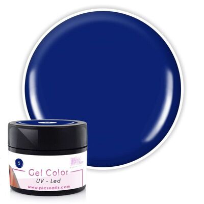 Gel Couleur uv/led Bleu 5 - 5 ml