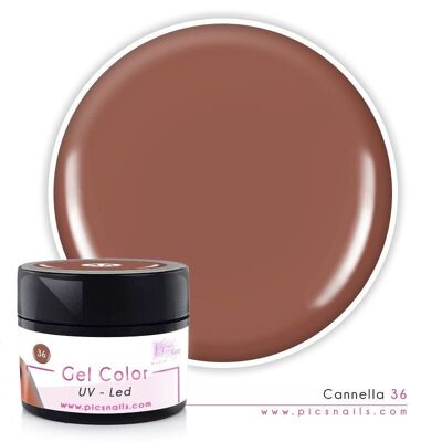 Gel Color uv/led Cinnamon Lacquered 36 - 5 ml