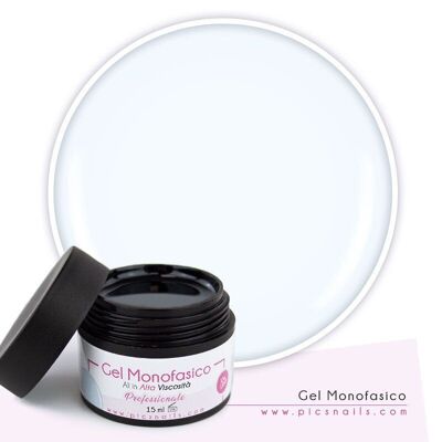 Monophasisches UV-LED-All-Nagel-Gel in hoher Viskosität, 15 ml