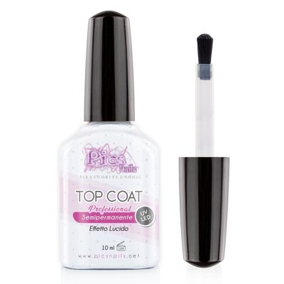 Semi-permanent Nail Polish Top Coat 10 ml