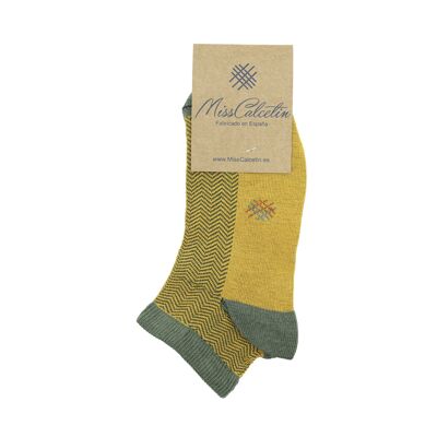 Miss Curry-Thyme Spike Ankle Socks