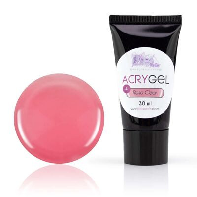 Acrygel - Gel Acrílico Rosa Claro 4 30g