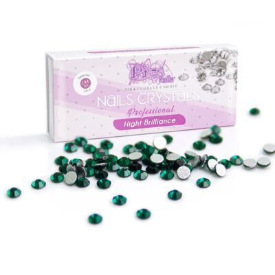 Nail Glitter Emerald 144 Pcs. SS-5 1,7 mm