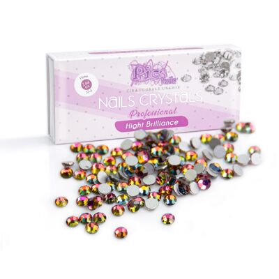 Flamme Nail Glitter 144 Pièces SS-5 1,7 mm