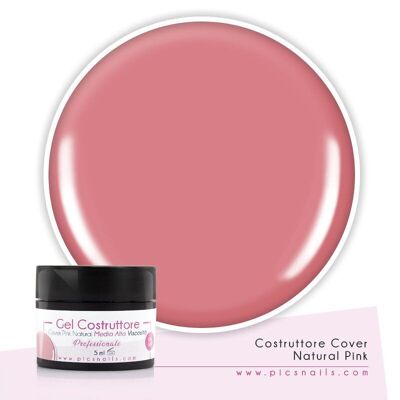 Gel Unghie Costruttore Cover M. / A. Viscosità Natural Pink 5 ml