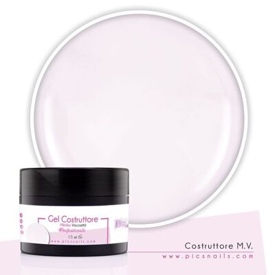 Gel Unghie Costruttore Uv Media Viscosità 15 ml