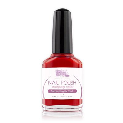 Roter Nagellack 2in1 Professional 12 ml