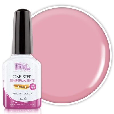 Gel Vernis Rose Clair 5 en 1 - 5