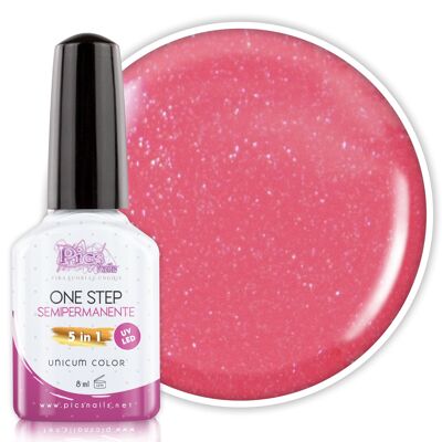 Pearly Pink Semi-Permanent Nail Polish 5 in 1 - 7