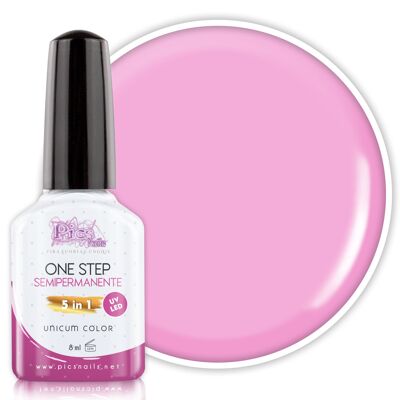 Esmalte de uñas semipermanente Rosa Pink 5 en 1 - 30