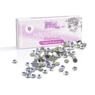 Glitter Nails Sky A.B. 144 Pcs. SS-5 1.7mm