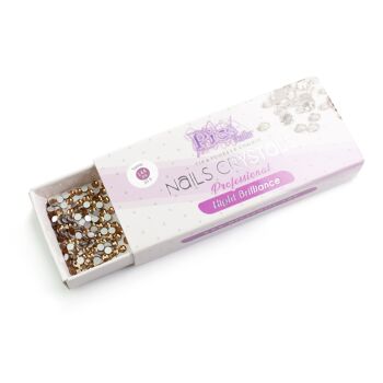 Topaz Nail Glitter 144 Pièces SS-5 1,7 mm 2