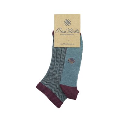 MissGinebro-Rubi Spike Ankle Socks