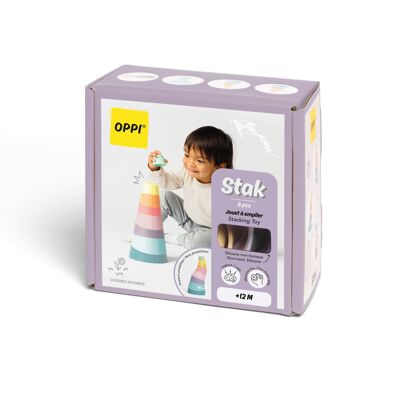 Stacking construction toy - Stack