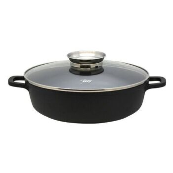 Sauteuse de cuisine 32 cm de 4,5 litres Elo Alucast 1