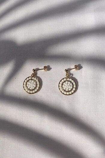 Boucles d'oreilles FLORENCE - goldfilled 14 carats 3