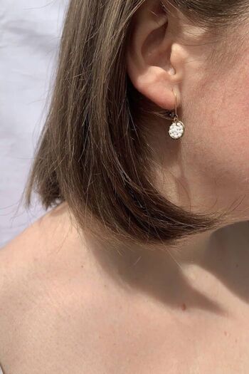 Boucles d'oreilles APOLLINE - goldfilled 14 carats 3