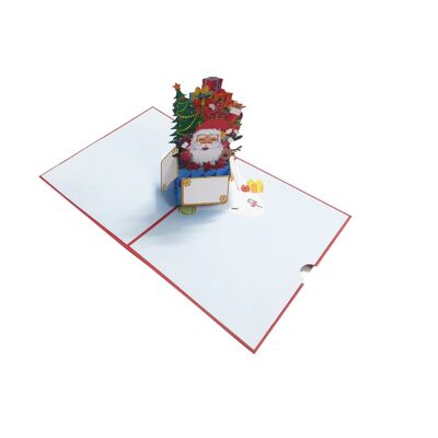 Babbo Natale pop-up 3D