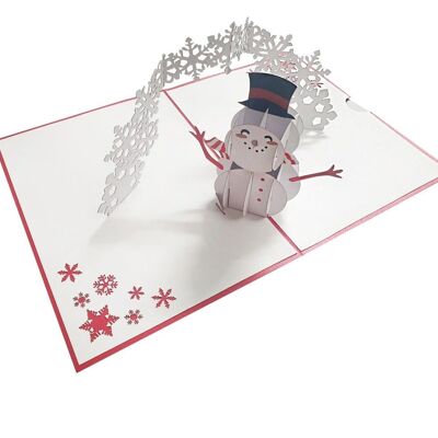 Pupazzo de neve PopUp 3D