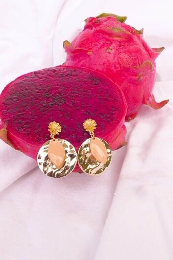 Boucles d'oreilles Rosa Blush 2