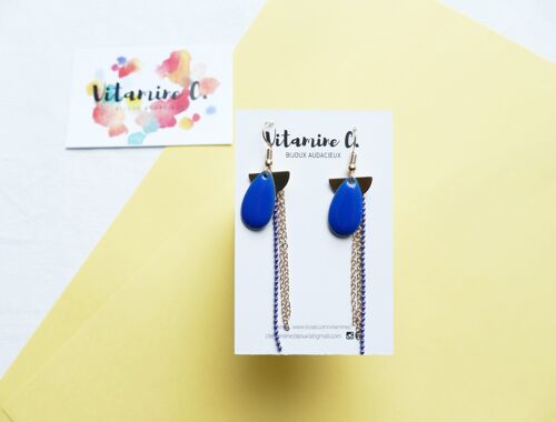 Boucles d'oreilles MADELEINE klein