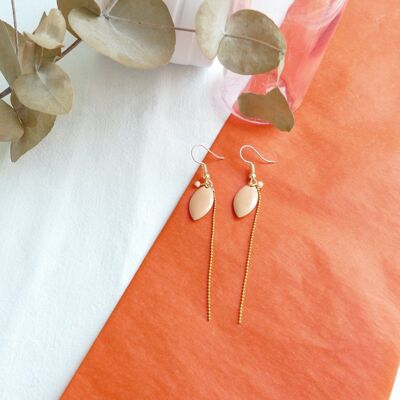 Powdery IRIS earrings